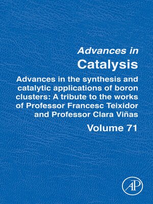 cover image of Advances in the Synthesis and Catalytic Applications of Boron Cluster